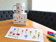 Personalised mug with your childs drawing- kids drawing on a mug- special gift.