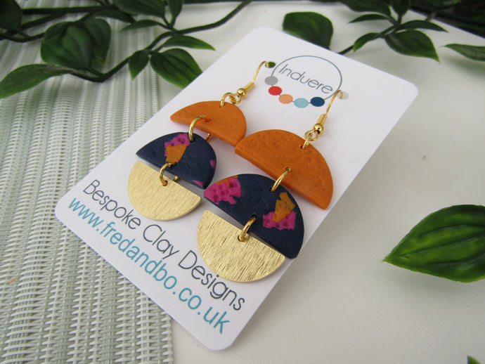Induere - Polymer Clay Earring | 13G