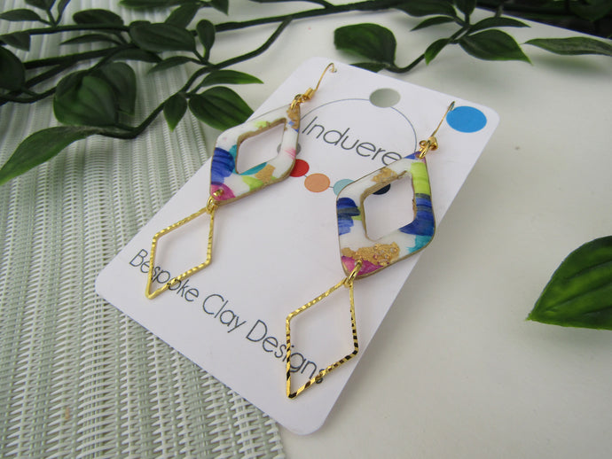 Induere - Polymer Clay Earring | 13D