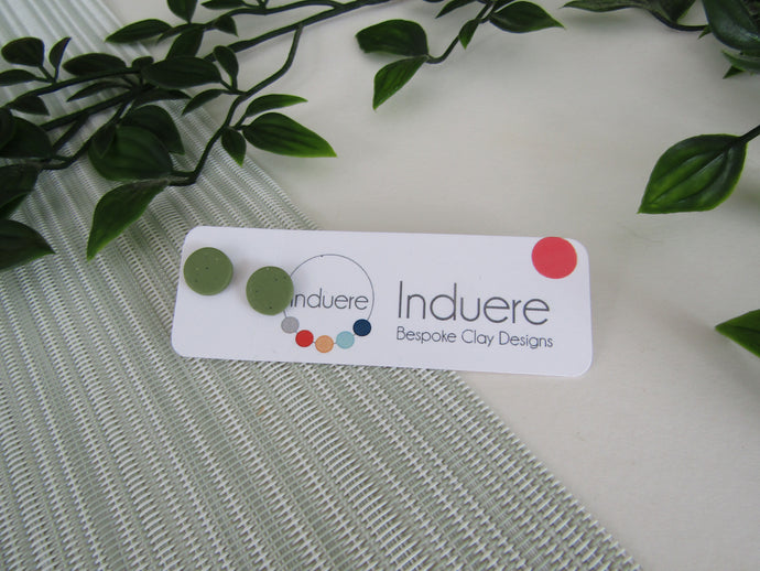 Induere - Polymer Clay Earring | studs 4D