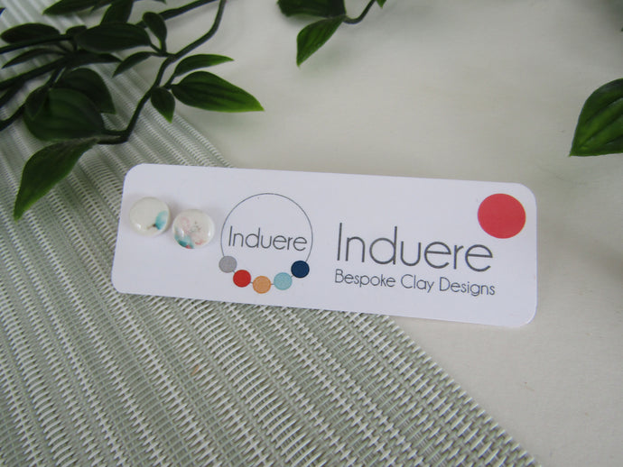 Induere - Polymer Clay Earring | stud 1H