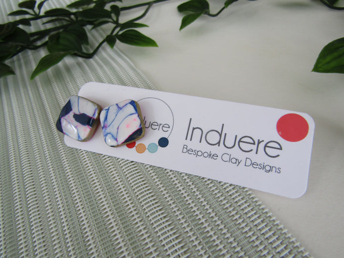 Induere - Polymer Clay Earring | stud 1D
