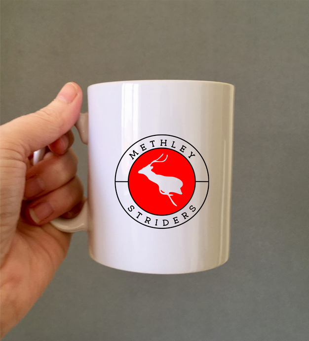 Methley Striders - Corporate Gift printed 110z ceramic mug