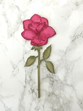 Laser Cut Wooden Rose - Flower - June