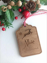 Christmas Gift Tag - Personalised - Wooden Engraved.