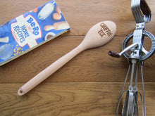 Wooden spoon- engraved - Chuffin 'Eck - Yorkshire Slang
