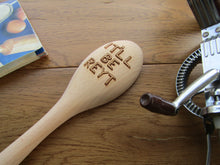 Wooden spoon- engraved - It'll Be Reyt - Yorkshire Slang