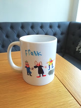 Personalised mug with your childs drawing- kids drawing on a mug- special gift.