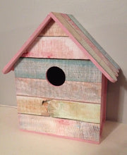 Vintage beach hut style decorative bird house - Fred And Bo