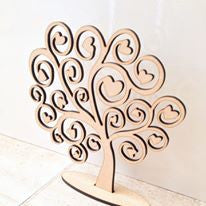 Wooden jewellery tree - Fred And Bo