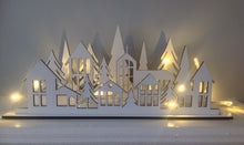 Winter Village christmas scene laser cut - Fred And Bo