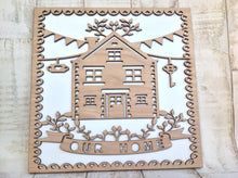 Our Home Laser Cut plaque - Fred And Bo