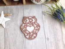 Owl laser cut plaque - Fred And Bo