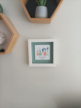 Birth Month Gift - Granny's Bunch - Framed Printed Tile - Mother's Day Gift