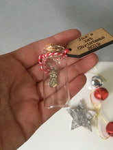 Mini Message Bottle- 1st Christmas- Christmas Tree Ornament - Fred And Bo