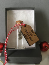 Mini Message Bottle- 1st Christmas- Christmas Tree Ornament - Fred And Bo