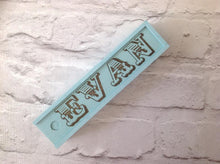 Wood pencil box / case - personalised painted pencil case - Fred And Bo