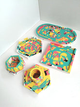 Run Free - Hexagon Coaster - Jesmonite - Eco Resin