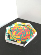 Run Free - Hexagon Coaster - Jesmonite - Eco Resin