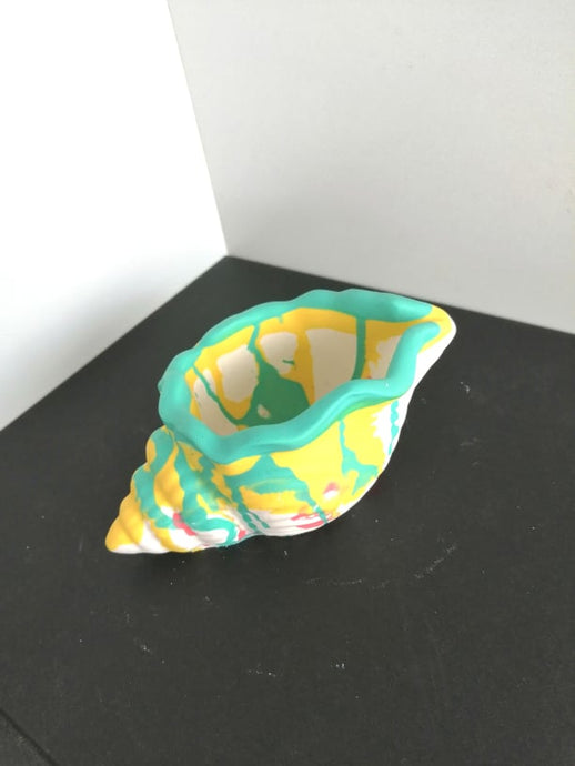 Run Free - Conch Shell Trinket Dish - Eco Resin Jesmonite