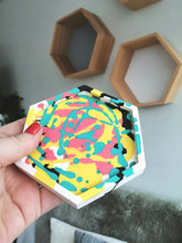 Run Free - Hexagon Coaster - Jesmonite - Eco Resin