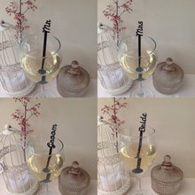 Swizzle stick Cocktail Drink Stirrer Wedding Set - Fred And Bo