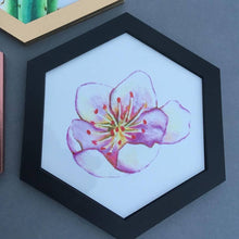 Hexagon wall art tile- set of 4 - Fred And Bo