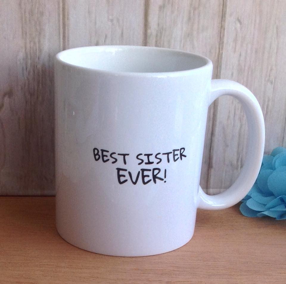 Best sister ever ceramic mug - Fred And Bo