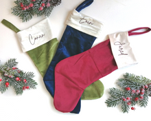 Personalised Velvet Stocking- ***LIMITED AVAILABILITY***