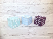Positive mantra wooden dice - Fred And Bo
