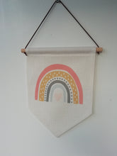 Hanging Banner Flag- Rainbow Heart - Fred And Bo