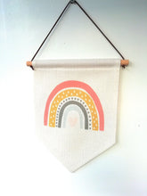 Hanging Banner Flag- Rainbow Heart - Fred And Bo