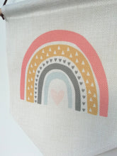 Hanging Banner Flag- Rainbow Heart - Fred And Bo