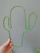 Cactus knitted Wire Wall Art - Fred And Bo