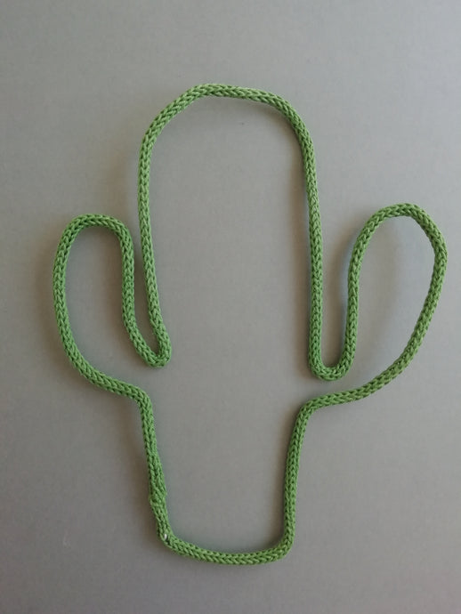 Cactus knitted Wire Wall Art - Fred And Bo