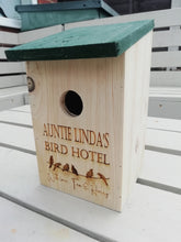 Wild Bird Nesting Box - Personalised Bird Hotel Nesting Box