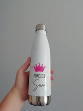 Personalised Princess Tiara Chilly Water Bottle 500ml