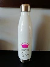 Personalised Princess Tiara Chilly Water Bottle 500ml