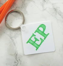 Personalised School Bag Keyring -Sports Bag -Keyring.