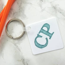 Personalised School Bag Keyring -Sports Bag -Keyring.