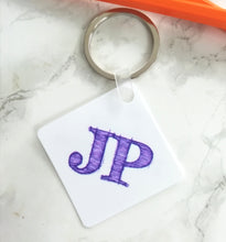 Personalised School Bag Keyring -Sports Bag -Keyring.