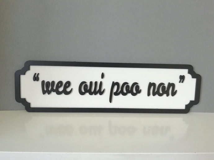 cursive font street sign