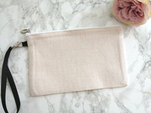 Personalised Linen pouch- handwritten name