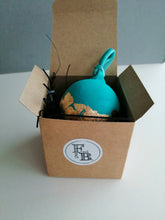 Turquoise Aqua Handpainted Christmas Bauble Decorations, Gold Leaf, Christmas Baubles, Christmas Decorations,