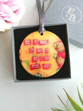 There Is Little In Life A Cup Of Tea Cannot Cure - Ceramic Hanging Decoration - Original Art By Bo