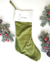Personalised Velvet Stocking- ***LIMITED AVAILABILITY***