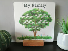 Family Tree Personalised Acrylic Plaque