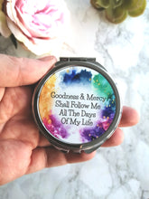 Compact Mirror- Goodness & Mercy - Religious Gift