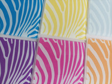 Yellow Zebra Print - Glass Coaster