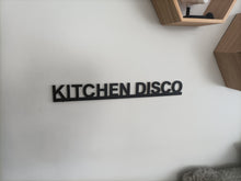 KITCHEN DISCO - Door Topper Sign